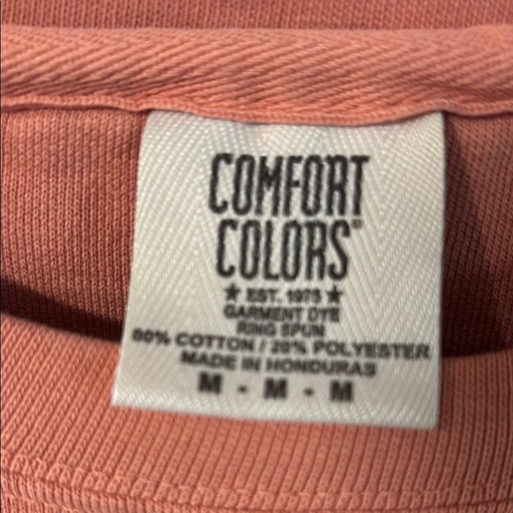 Magnolia Unisex Coral Crewneck Sweater - Picture 2 of 8